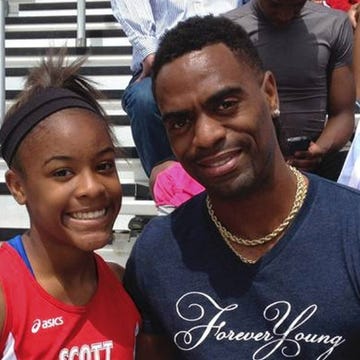 Trinity Gay and Tyson Gay Trinity Gay and Tyson Gay