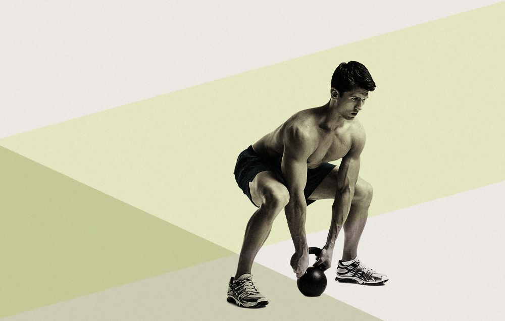 æg Summen Ripples Finish Your Workout With Kettlebell Sumo Deadlift Jumps | Men's Health