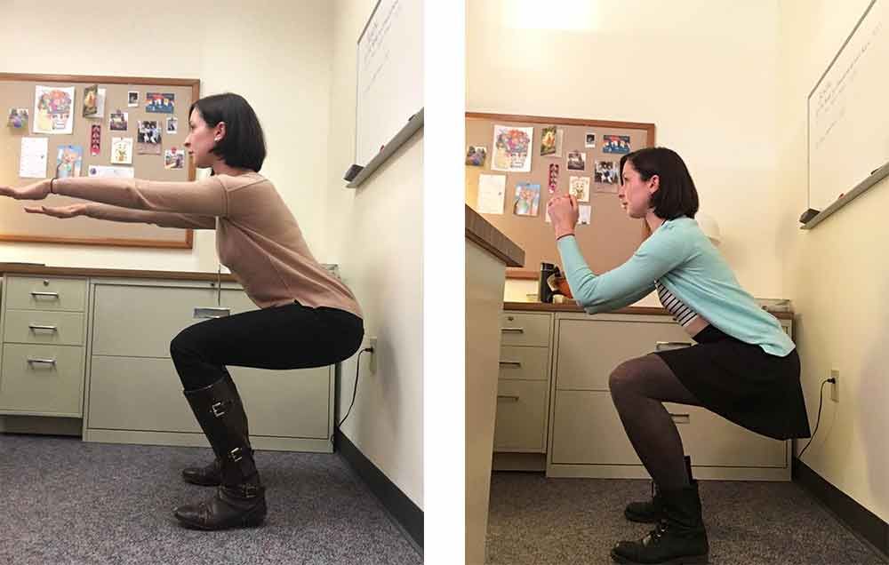 squatting challenge