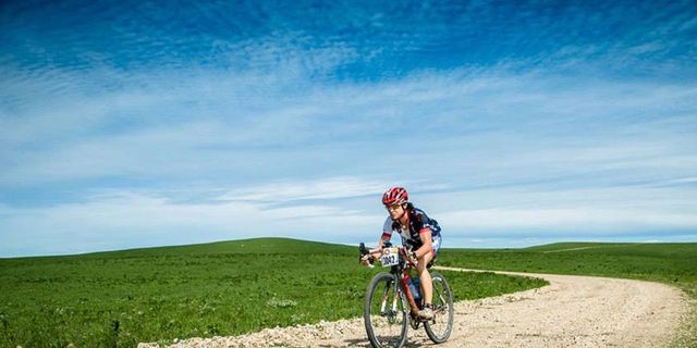 Selene Yeager at the Dirty Kanza 200
