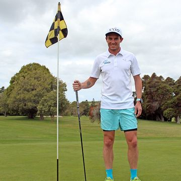 Brad Luiten on a golf course 