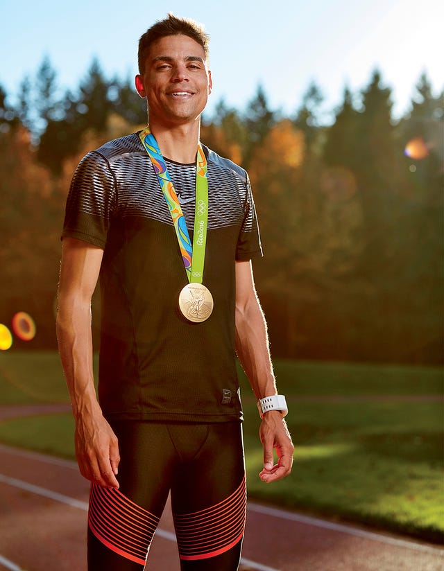 hero the gold medalist Matthew Centrowitz