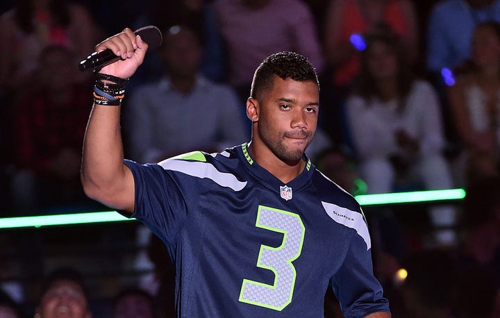 Russell Wilson - Thanks to my friends at Alaska Airlines for