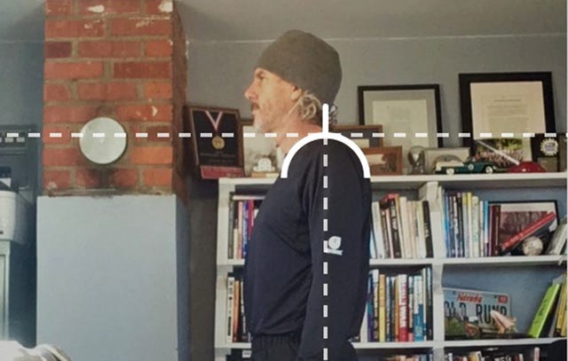 The author takes a self-assessment via Saucony's new Stride Lab smartphone app