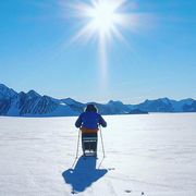 wheelchair bound man first to reach south pole