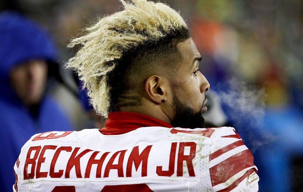 Odell Beckham's Rough Day in Green Bay, Giants vs. Packers