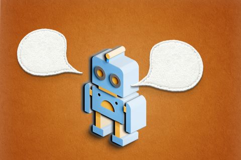 artificial intelligence chatbot concept