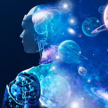 Artificial intelligence robot and space artificial intelligence robot and space