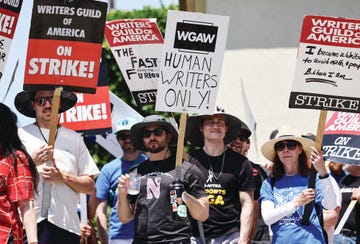 writers guild of america, wga, writers strike, artificial intelligence