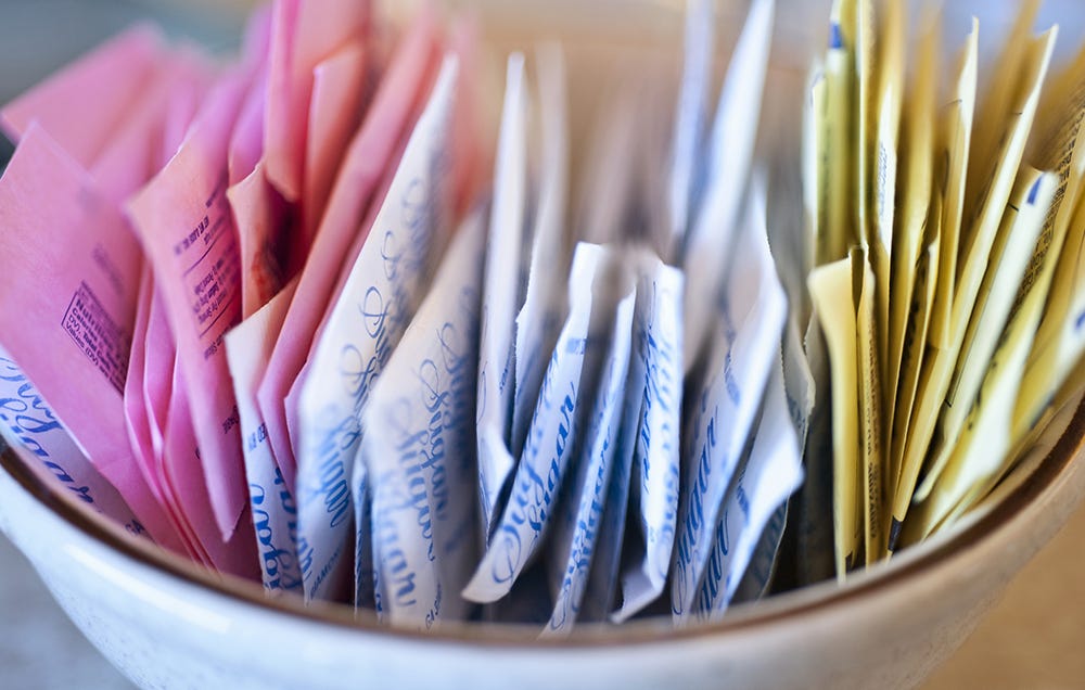 artificial sweetener fake sugar