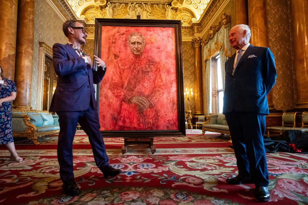 first official portrait of king charles iii since coronation unveiled
