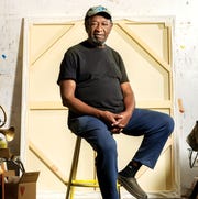mike henderson at his studio in san leandro, california, as an artist, he’s reinvented himself several times during his nearly six decade career mike henderson at his studio in san leandro, california, as an artist, he’s reinvented himself several times during his nearly six decade career