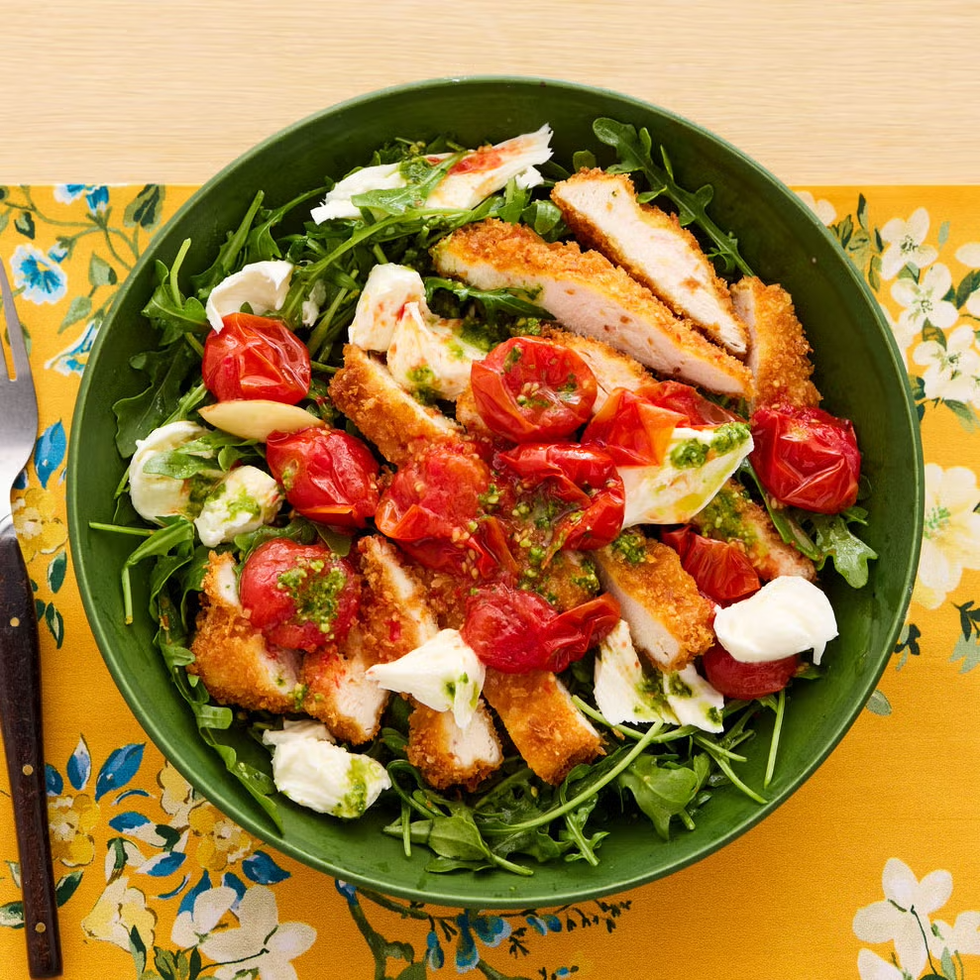 arugula recipes chicken parm salad