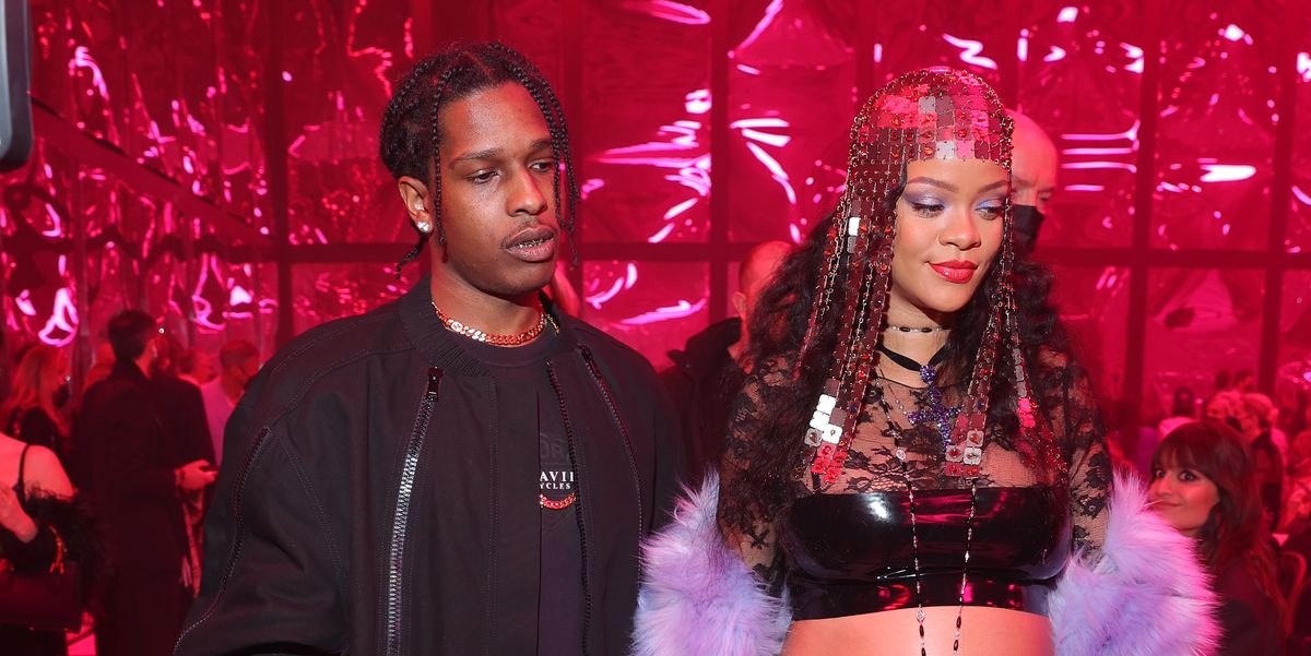Rihanna Stands By A$AP Rocky During West Hollywood Performance Post-Arrest - ELLE