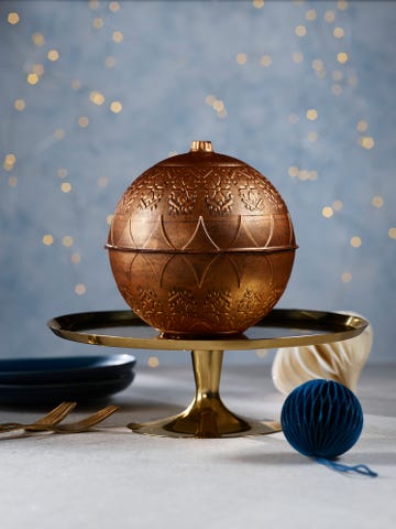 asda chocolate orange christmas bauble