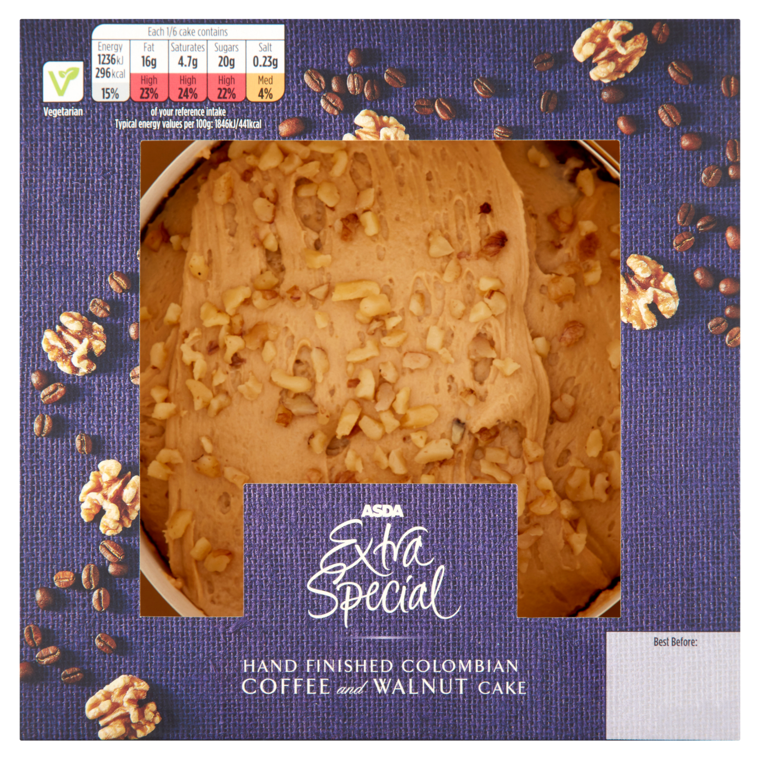Best coffee & walnut cake