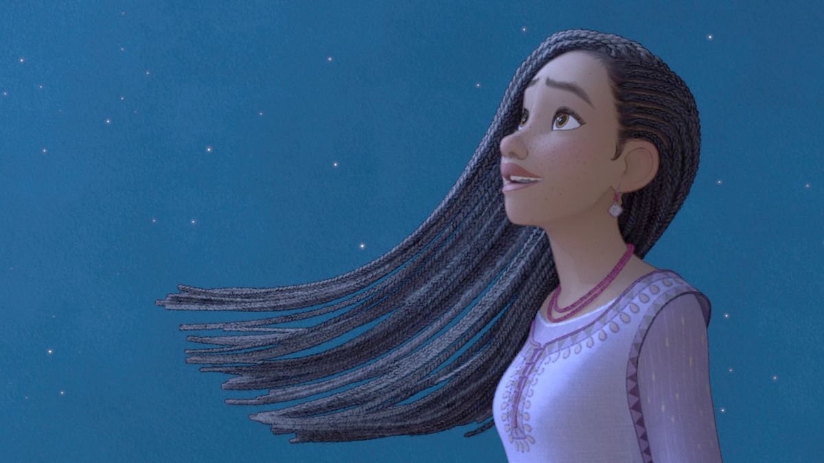 Disney's Wish Asha Cosplay Dress Cartoon Movie Princess Disguise