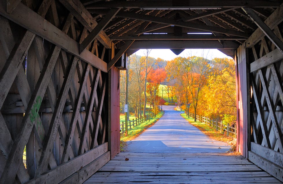 ashland covered bridgein  yorklyn, delaware