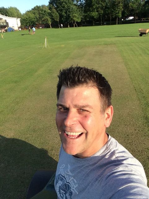 Head, Grass, Selfie, Forehead, Lawn, Grass family, Photography, Recreation, Neck, Sport venue, 