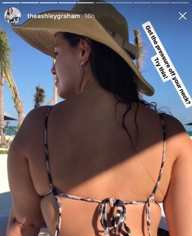 String bikini hack for big boobs