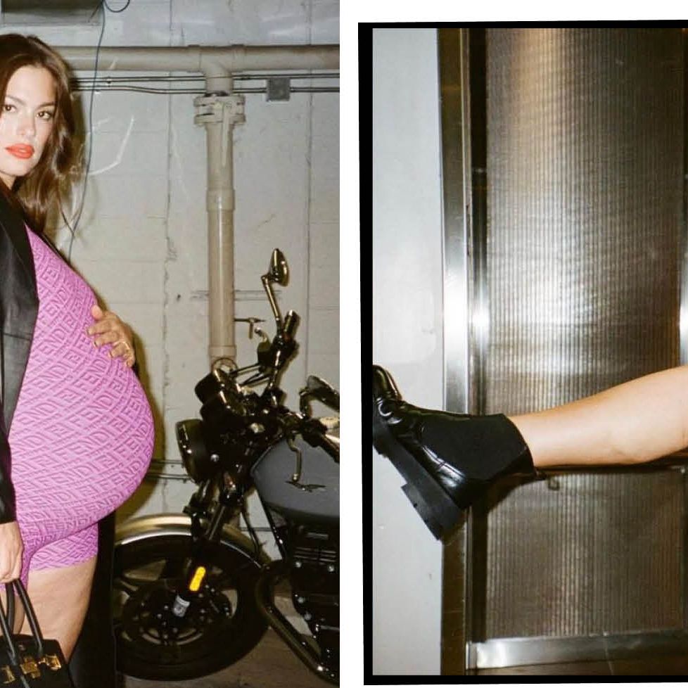 Hot mama! Ashley Graham shows off her pregnancy style - Rediff.com