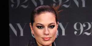 ashley graham bleached brows
