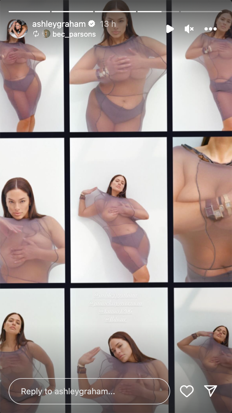 ashley graham see through dress