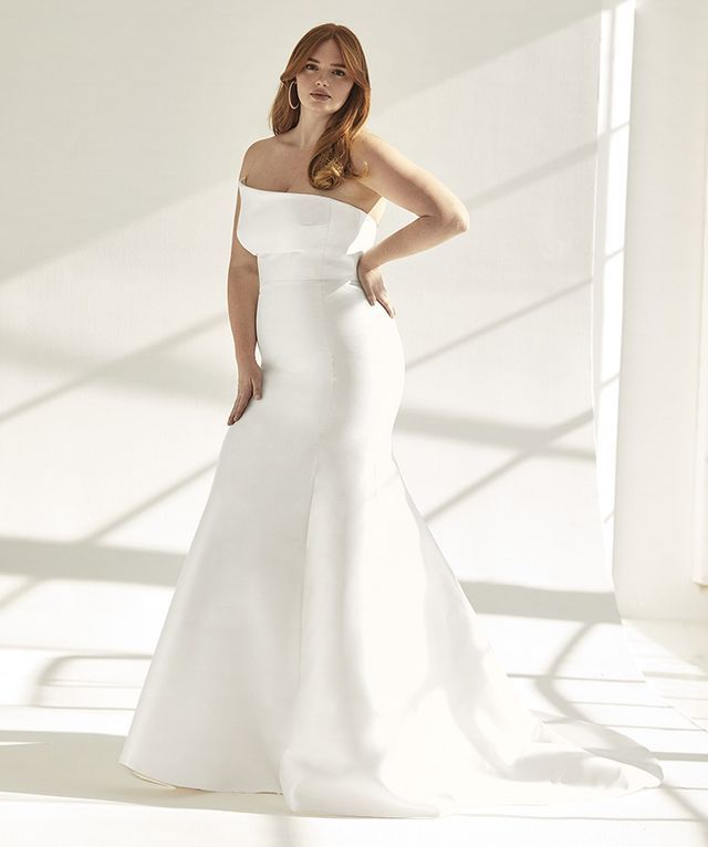 Ashley graham sales wedding dress