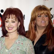 ashley judd, naomi judd and wynonna judd during youthaids second annual benefit gala