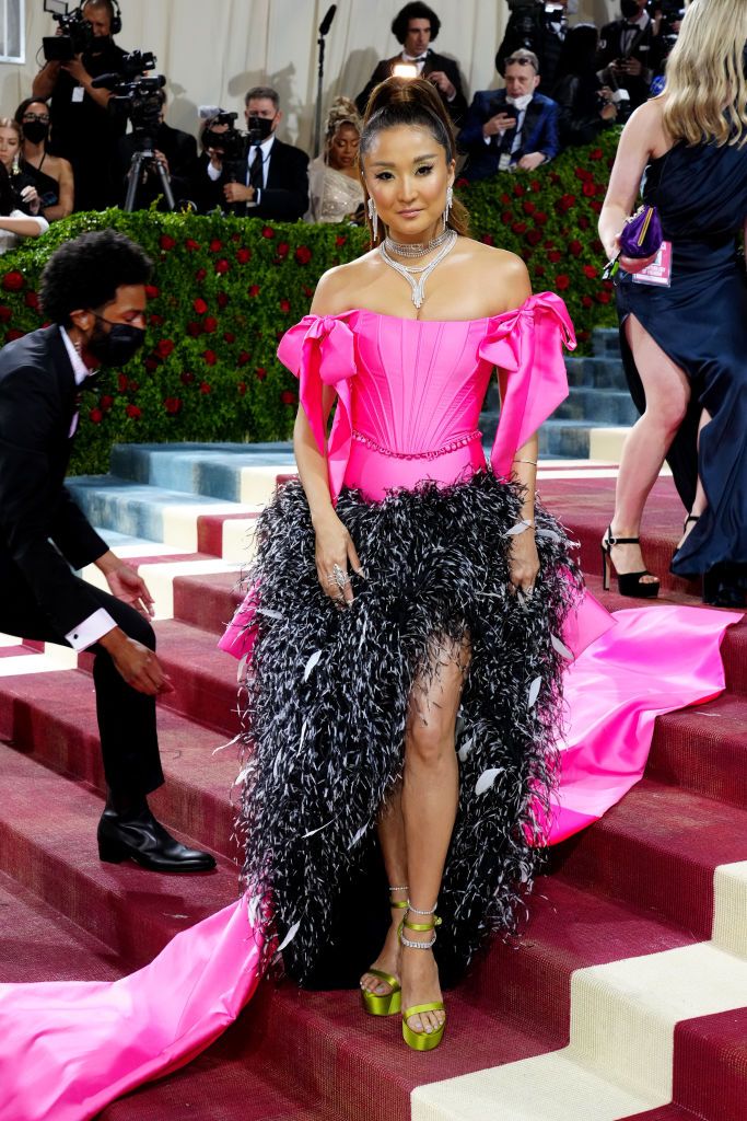 Ashley Park Picks Pink For Her First Met, Met Gala 2022 With Emma  Chamberlain