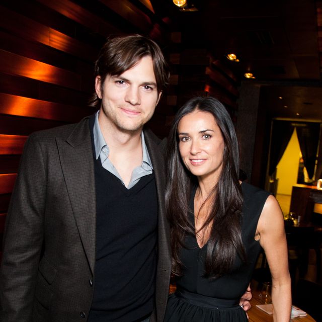 Charity Gala With Demi Moore And Ashton Kutcher - Private Dinner