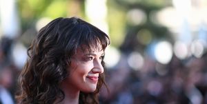 italian actrses asia argento poses as she arrives on may 19, 2018 for the closing ceremony and the screening of the film the man who killed don quixote at the 71st edition of the cannes film festival in cannes, southern france photo by    afp        photo credit should read  afp via getty images
