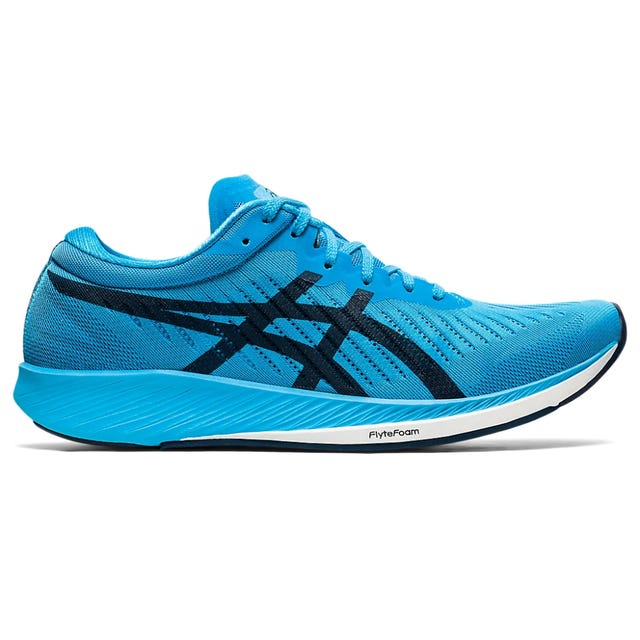 asics metaracer carbon hardloopschoenen blauw schoenen sporten hardlopen