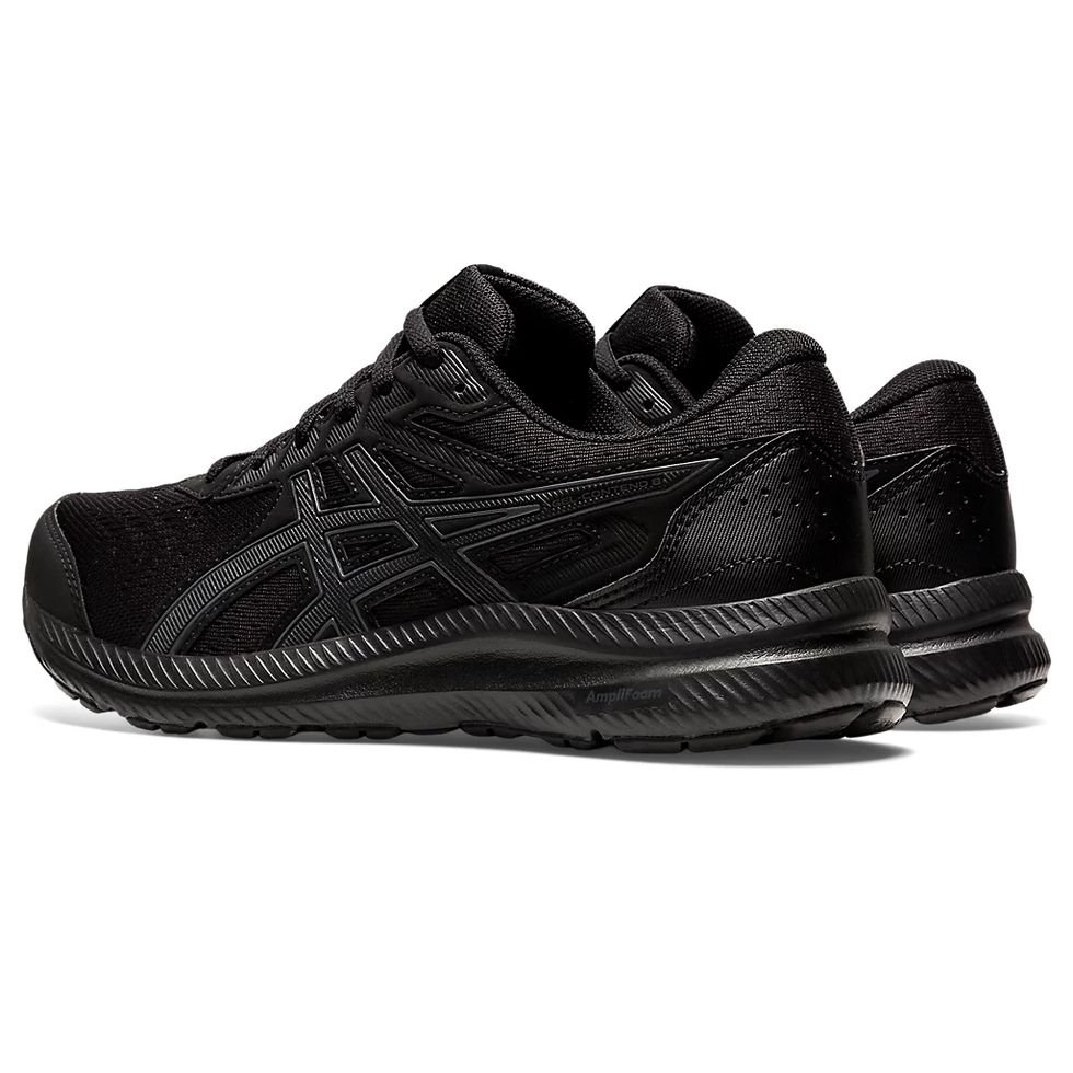 las zapatillas de running asics gel content 8 para hombre en color negro