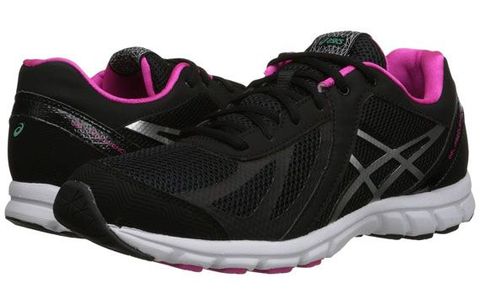 Shoe, Footwear, Running shoe, Outdoor shoe, Athletic shoe, Walking shoe, White, Black, Cross training shoe, Pink, 