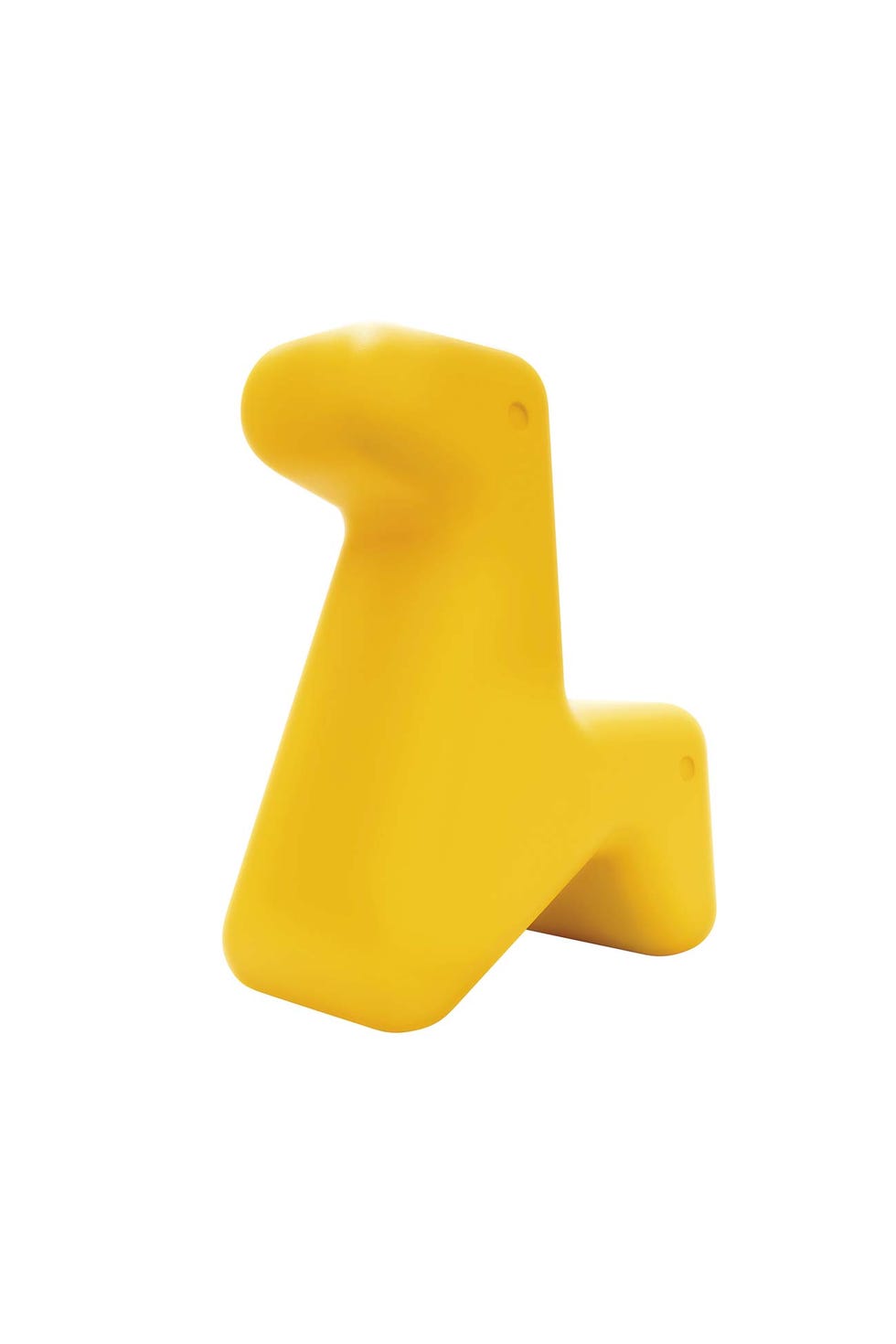 asiento infantil amarillo con forma de jirafa