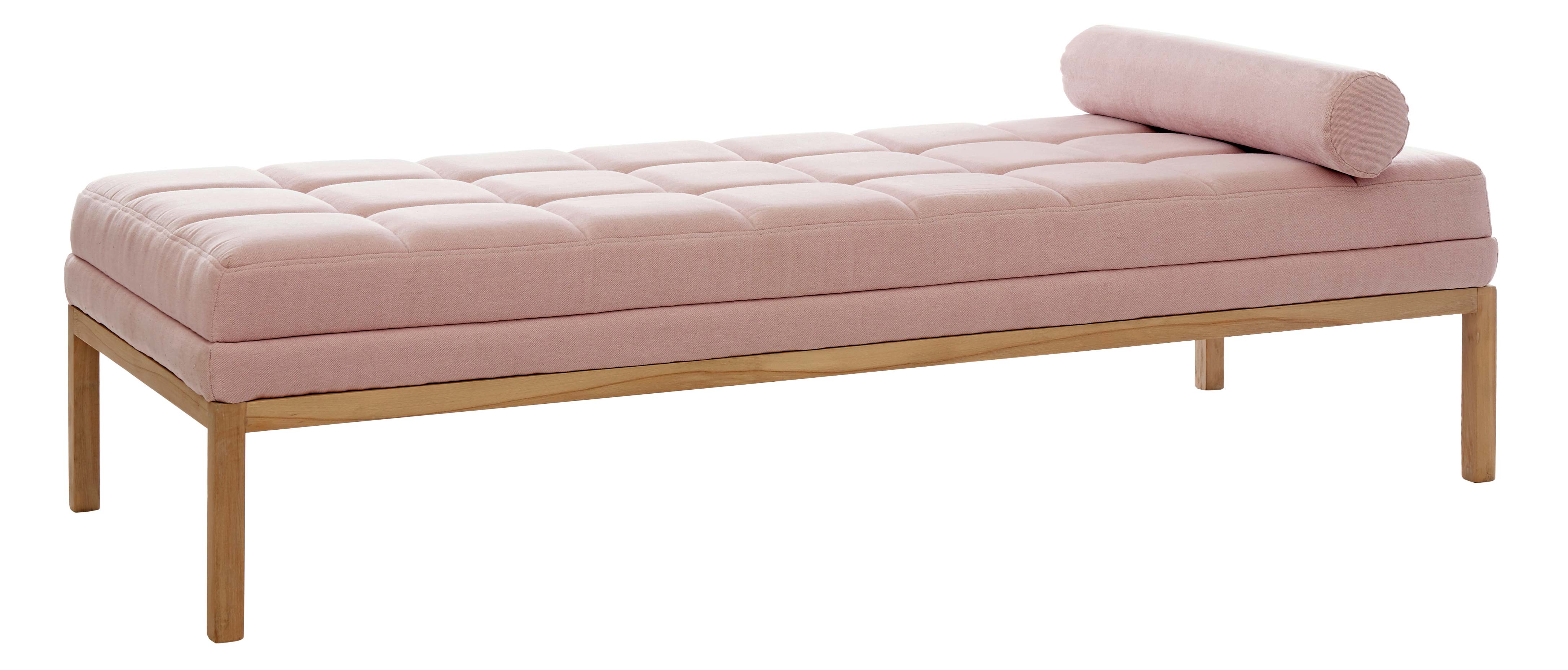Daybed rosa tapizado