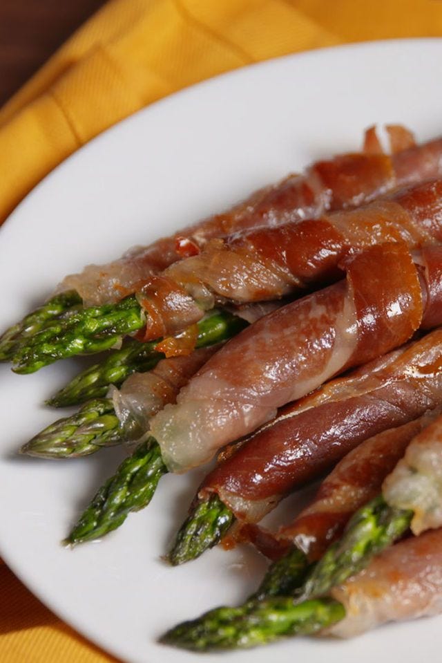 prosciutto wrapped asparagus