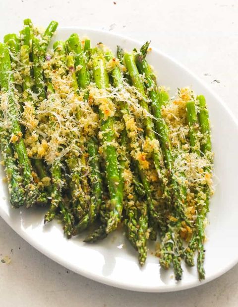 asparagus recipes parmesan crusted baked asparagus