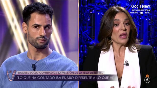 Duro enfrentamiento entre Raquel Bollo y Asraf Beno en 'De viernes' por Isa  Pantoja: "Es horroroso lo que cuenta"