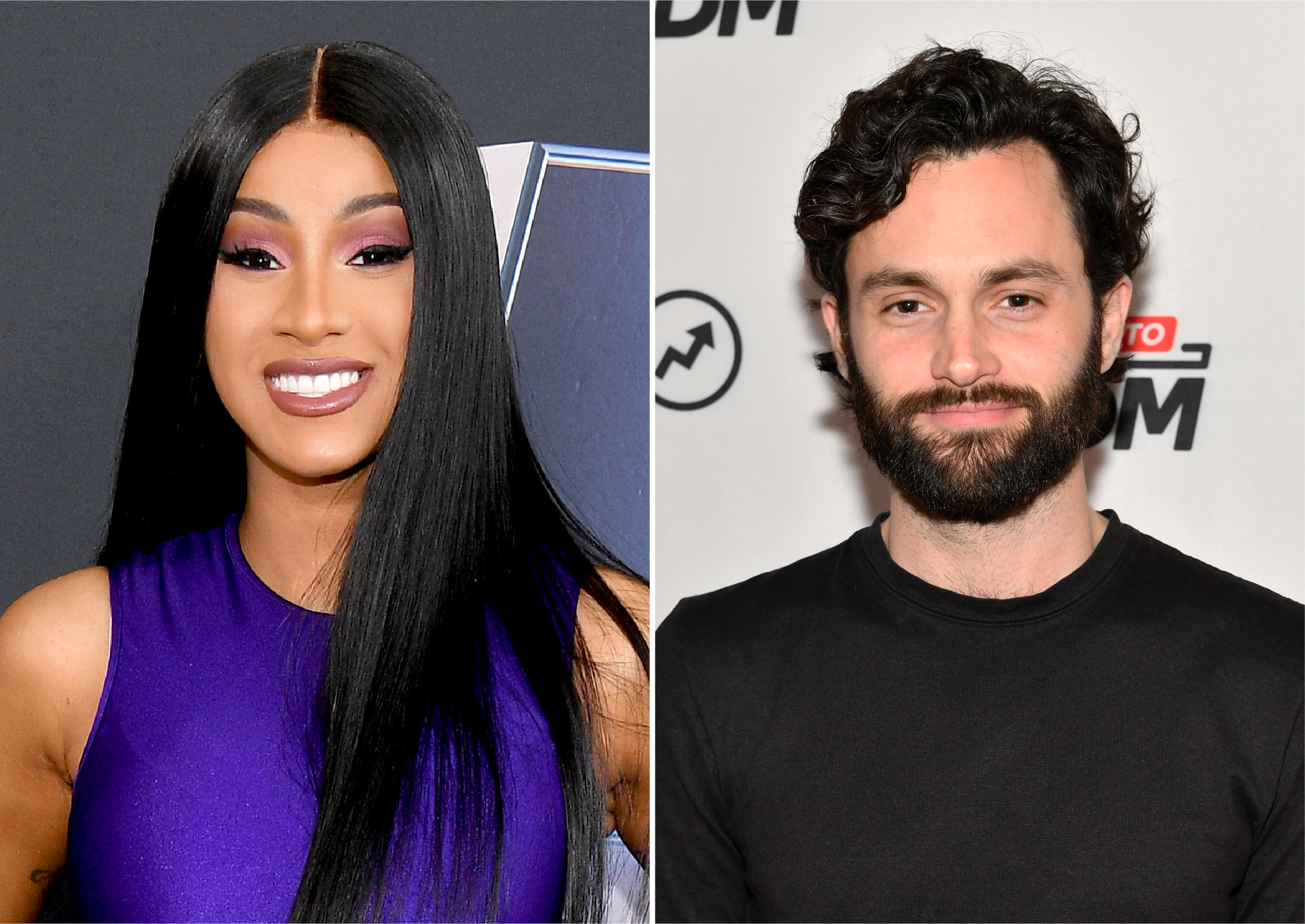 Cardi B And "You" Star Penn Badgley Form Friendship On Twitter