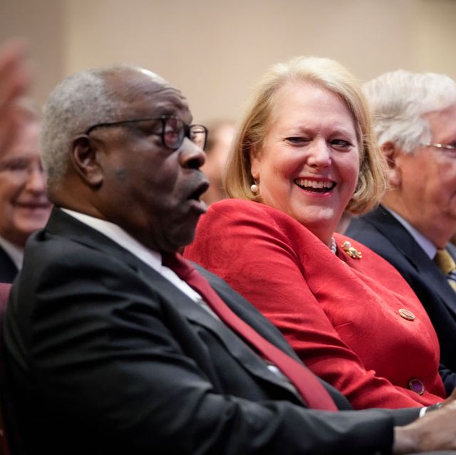 justice thomas attends forum on his 30 year supreme court legacy