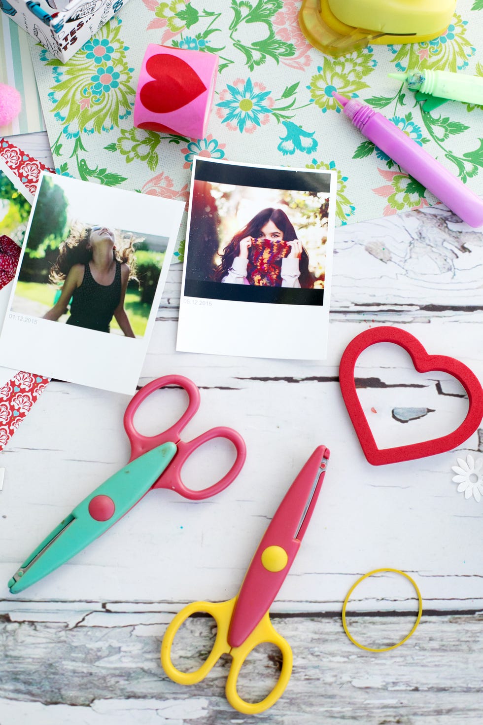 'assortment of scrapbooking tools including colored paper, pens, and scissorsclick below for more of my scrapbooking and arts and crafts images