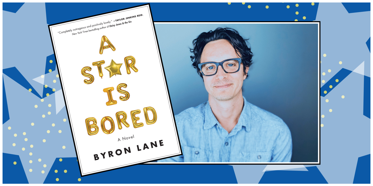byron lane, author of a star is bored and the book cover