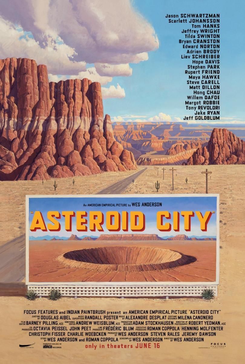 póster de asteroid city