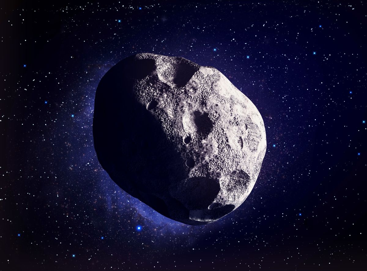 asteroid, illustration