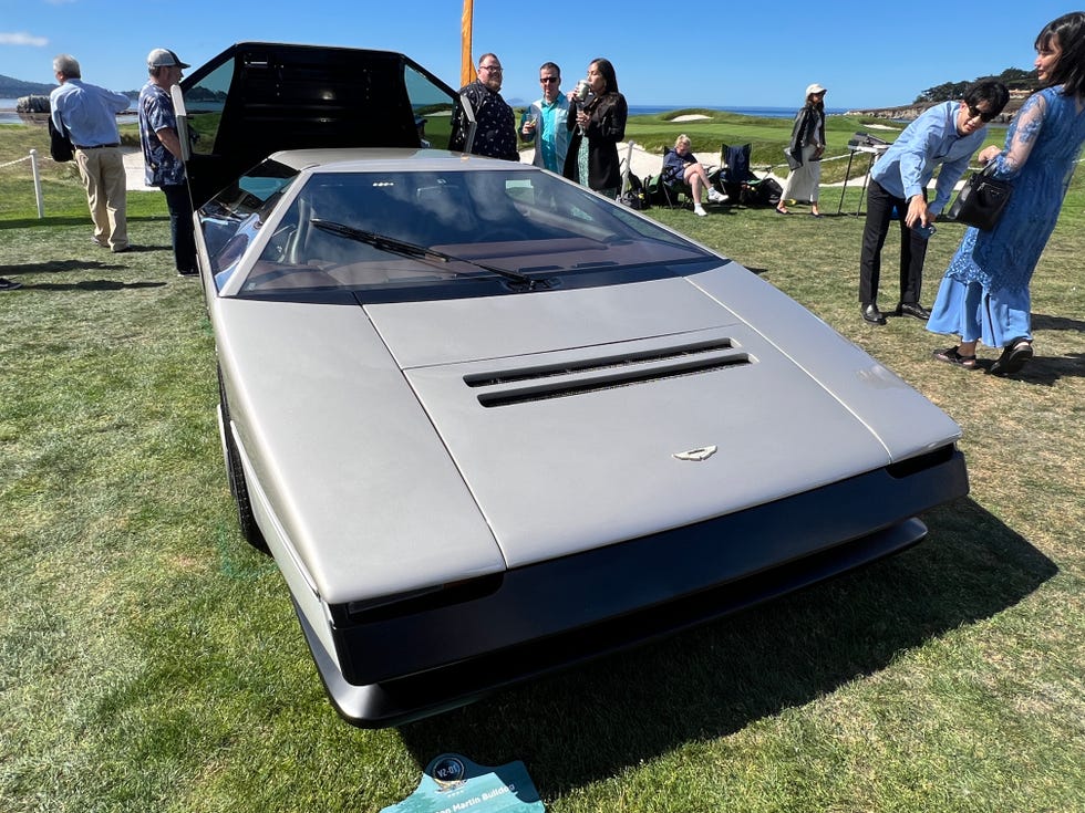 aston martin bulldog at pebble beach 2024