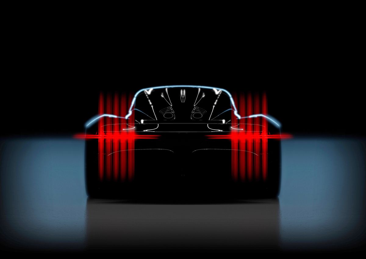Aston Martin 003 hypercar teaser