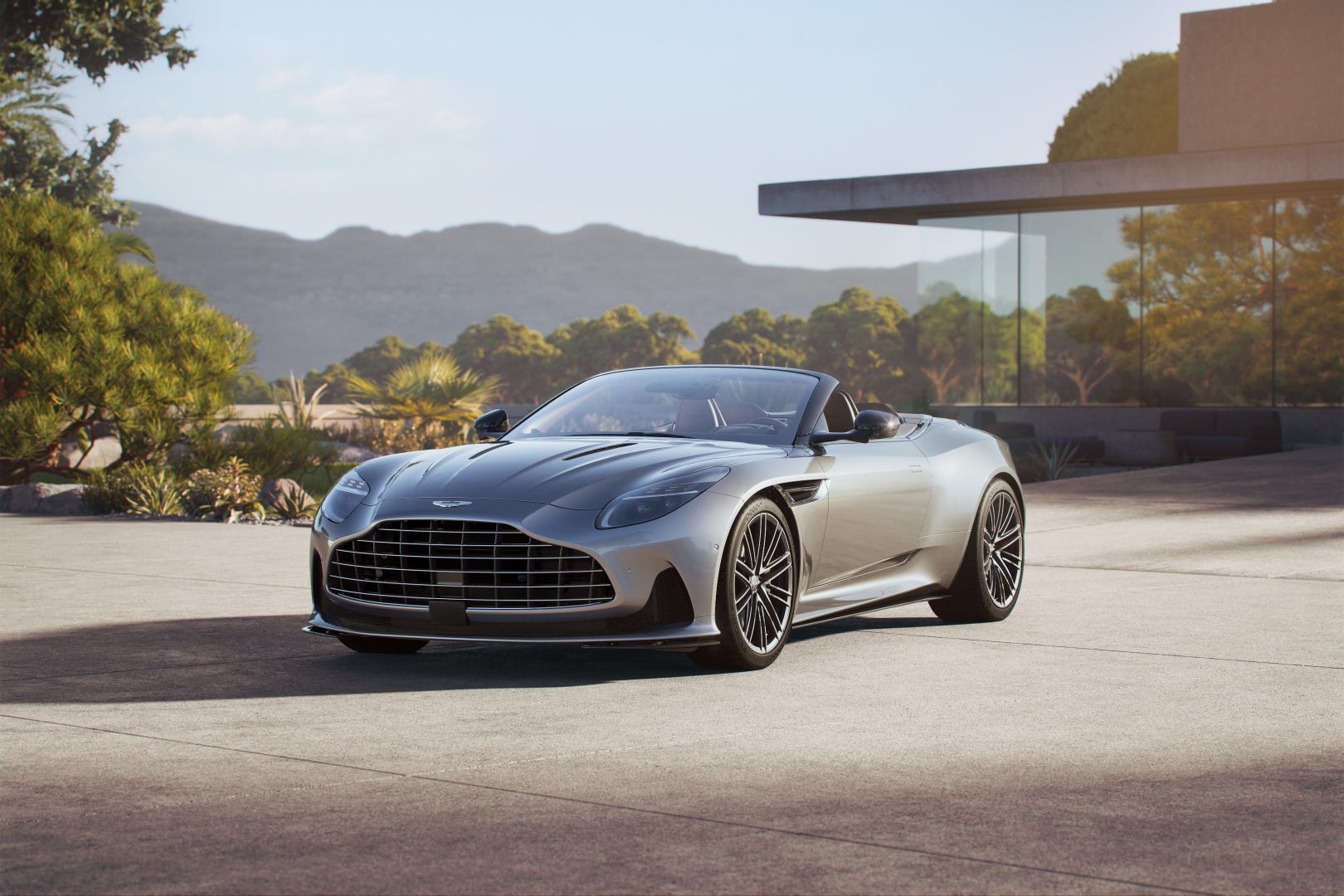 Aston Martin Drop-Top DB12 Volante Comes to the Quail