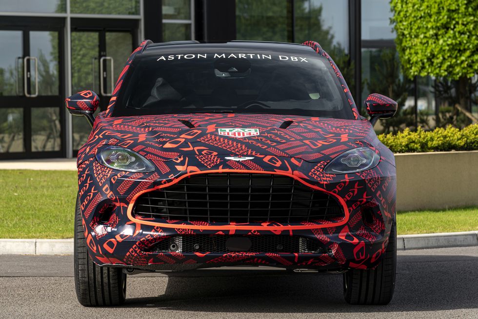 2020 Aston Martin DBX prototype
